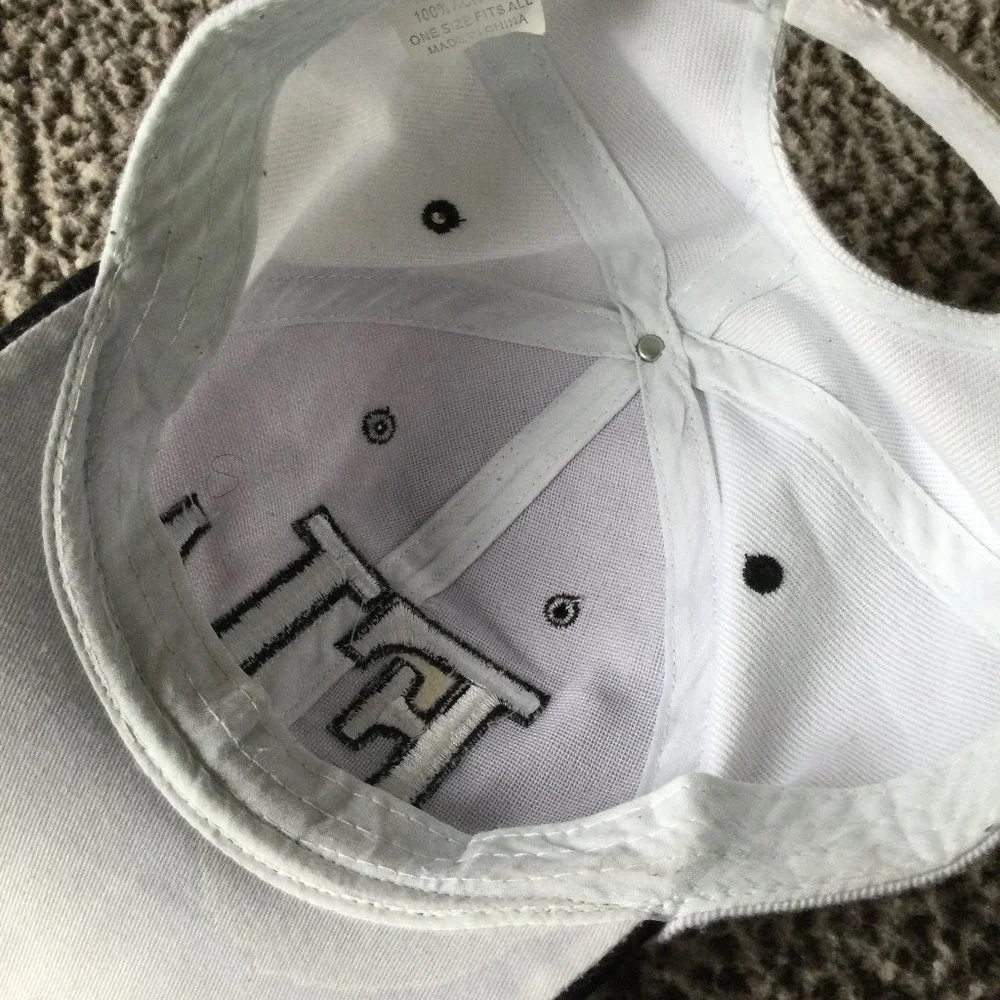 Florida Hat/Cap White/Black - Picture 5 of 5